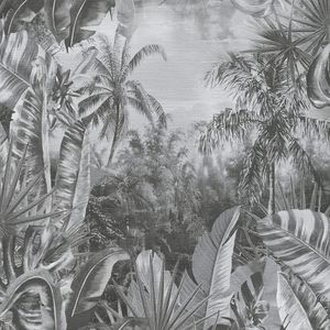 Papier peint intissé Bali Forest grey - AS0236