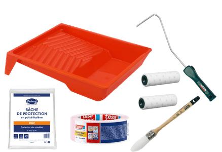 Kit d'application peinture Bois - Acrylique