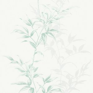 Papier peint intissé Millésime feuillage vert - LU00525