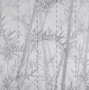 Papier peint Panorama gris gaufrage effet lisse - LU01288