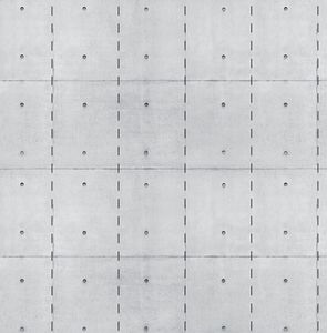 Papier peint panorama Concrete ciment effet lisse - LU01455