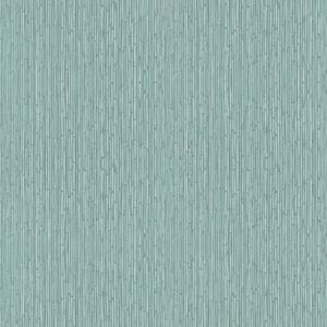 Papier peint intissé Java faux uni bambou gris bleuté - MO00553