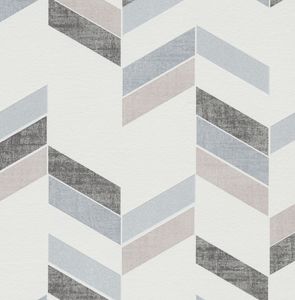Papier Peint Expansé sur Intissé - Graphique - Gris - PBI2560