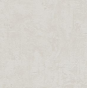 Papier Peint Expansé sur Papier - Crépi - Blanc cassé