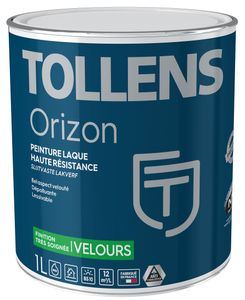 Laque intérieure - Teintable - Haute résistance - Orizon Velours Premium