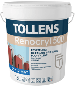 Peinture façade polyvalente (D2 à I4) - Rénocryl 500
