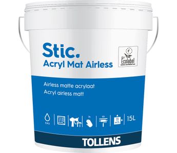 Peinture intérieure application mécanisée - Stic Acryl Mat Airless