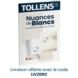 Carte de couleurs "Les 10 Blancs de référence TOLLENS"