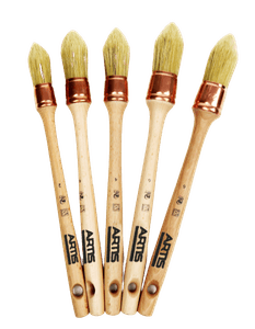 Lot de 5 brosses à rechampir tradition