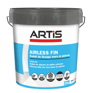 Enduit garnissant de préparation - Mur Airless