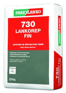 Mortier de réparation - 730 Lankorep Fin