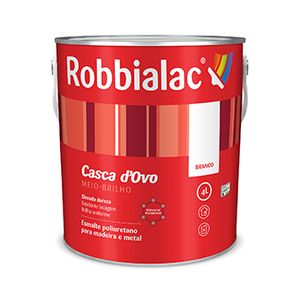 Esmalte poliuretano resistente - Acetinado - Casca d'Ovo