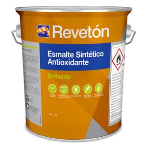 Esmalte sintético monocomponente antioxidante de uso industrial - Brilhante
