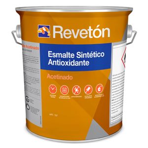 Esmalte sintético monocomponente antioxidante de uso industrial - Acetinado